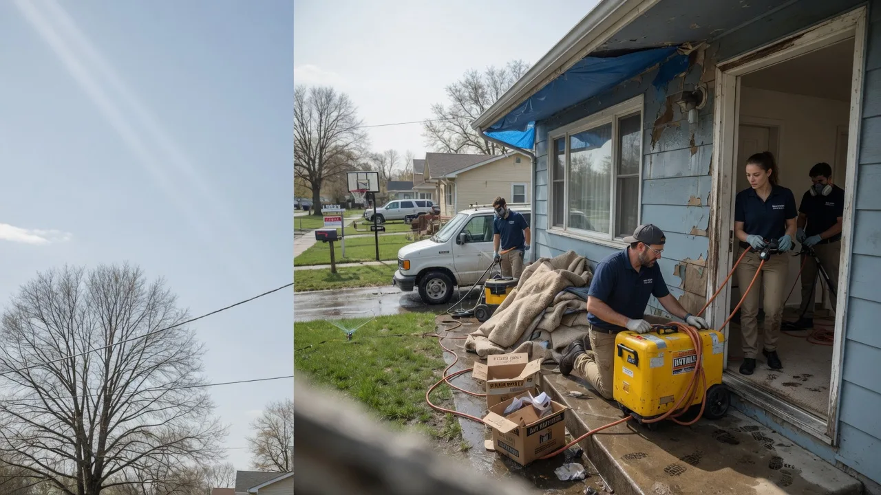 Basement Flood Cleanup in Sublimity, OR near me